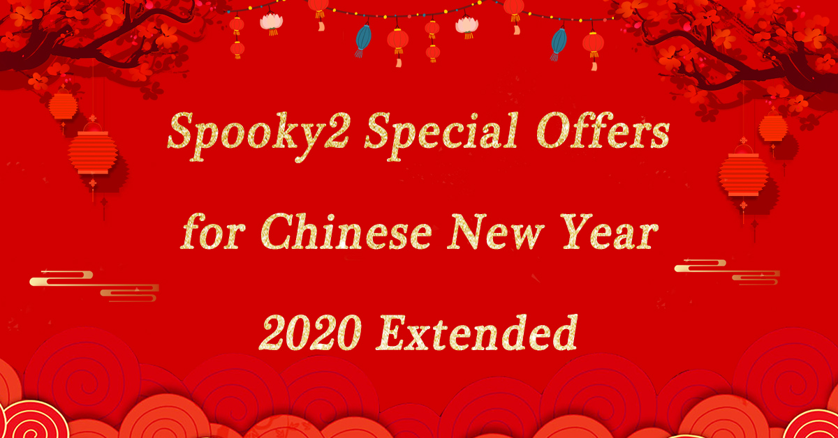 Spooky2 Special Offers for Chinese New Year 2020 Extended