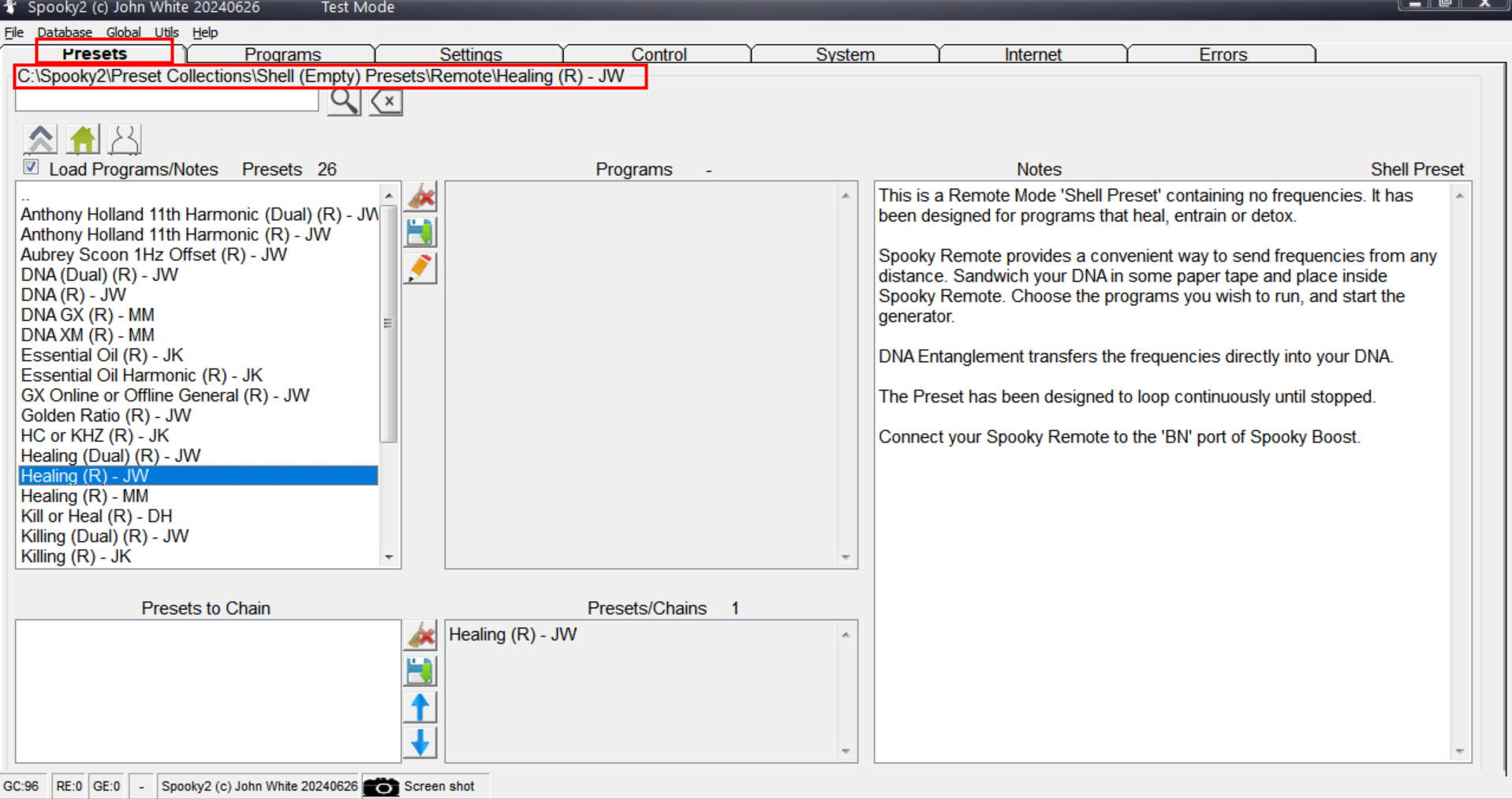 software operation