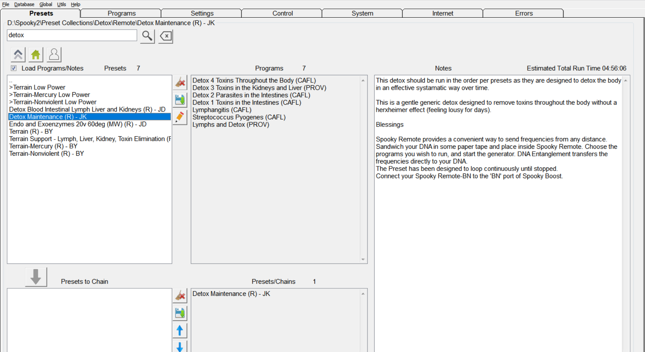 Detox Maintenance (R) – JW