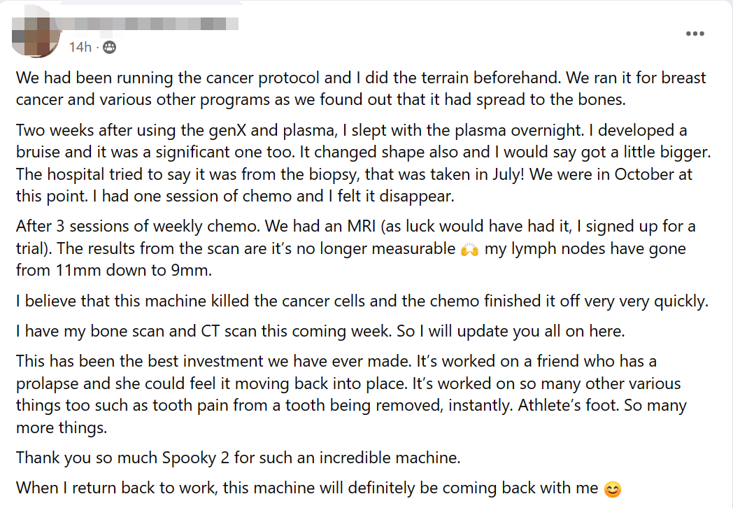 Spooky2 Central for Managing Health